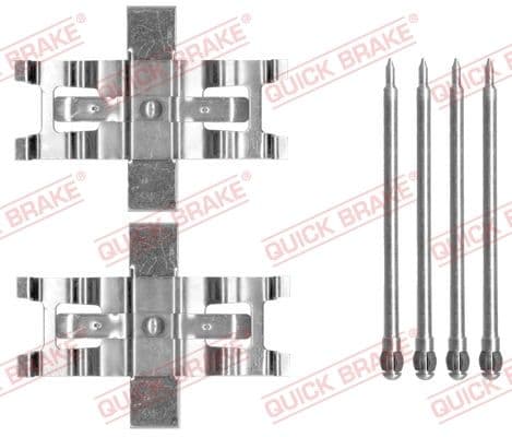 Piederumu komplekts, Disku bremžu uzlikas QUICK BRAKE 109-1805 1