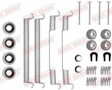 Piederumu komplekts, Bremžu loki QUICK BRAKE 105-0543 1