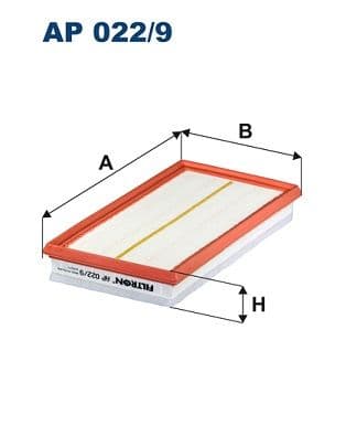 Gaisa filtrs FILTRON AP 022/9 1