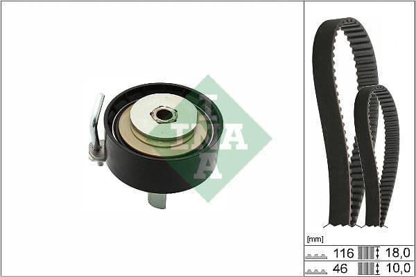 Zobsiksnas komplekts Schaeffler INA 530 0701 10 1