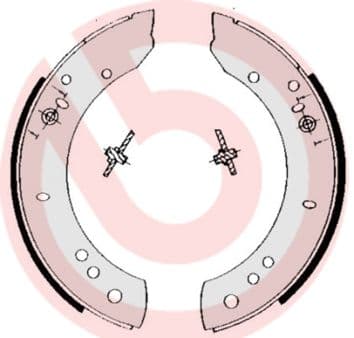 Bremžu loku komplekts BREMBO S 44 502 1