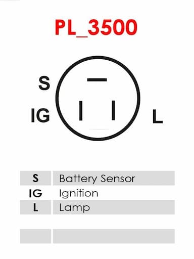 Ģeneratora sprieguma regulators AS-PL ARE6008 4