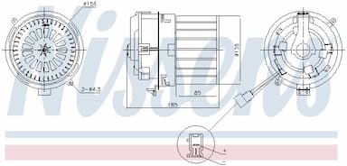 Salona ventilators NISSENS 87791 6