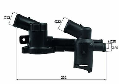 Termostats, Dzesēšanas šķidrums MAHLE TH 52 1