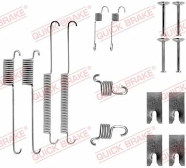 Piederumu komplekts, Bremžu loki QUICK BRAKE 105-0732 1