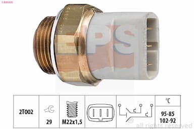 Termoslēdzis, Radiatora ventilators EPS 1.850.635 1