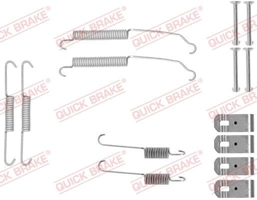 Piederumu komplekts, Bremžu loki QUICK BRAKE 105-0015 1