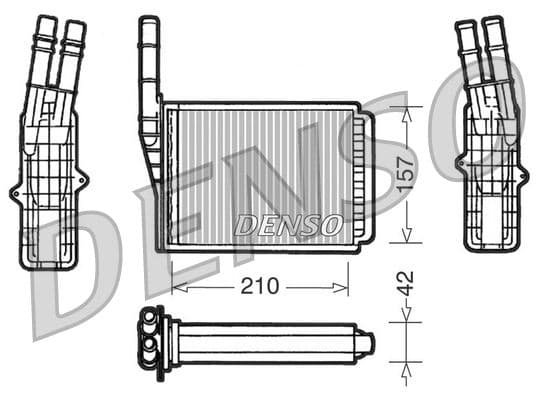 Siltummainis, Salona apsilde DENSO DRR23013 1