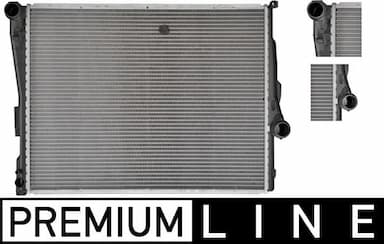 Radiators, Motora dzesēšanas sistēma MAHLE CR 456 000P 1