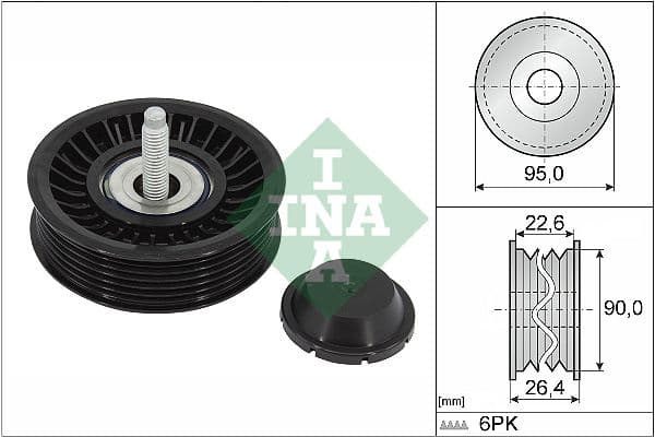 Parazīt-/Vadrullītis, Ķīļrievu siksna Schaeffler INA 532 0891 10 1