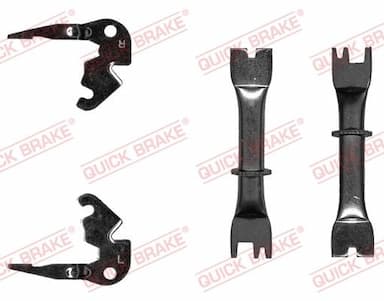 Regulatora komplekts, Trumuļu bremzes QUICK BRAKE 108 53 019 1