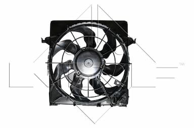 Ventilators, Motora dzesēšanas sistēma NRF 47278 1