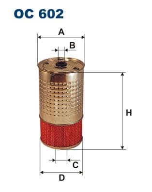 Eļļas filtrs FILTRON OC 602 1