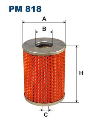 Degvielas filtrs FILTRON PM 818 1