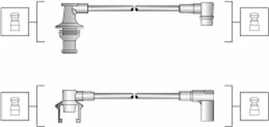 Augstsprieguma vadu komplekts MAGNETI MARELLI 941145260723 1