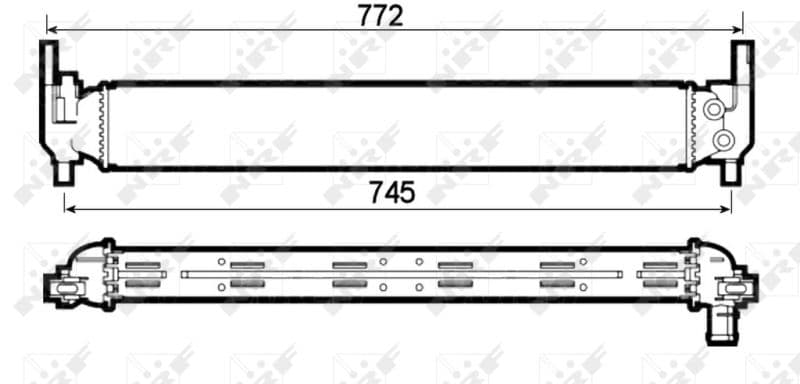 Radiators, Motora dzesēšanas sistēma NRF 53126 1