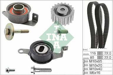 Zobsiksnas komplekts Schaeffler INA 530 0010 10 1