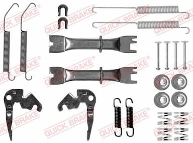 Piederumu komplekts, Bremžu loki QUICK BRAKE 105-0033S 1