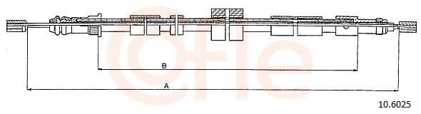 Trose, Stāvbremžu sistēma COFLE 92.10.6025 1