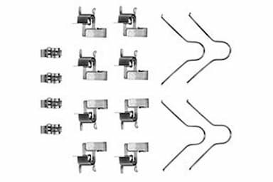 Piederumu komplekts, Disku bremžu uzlikas TRW PFK189 1