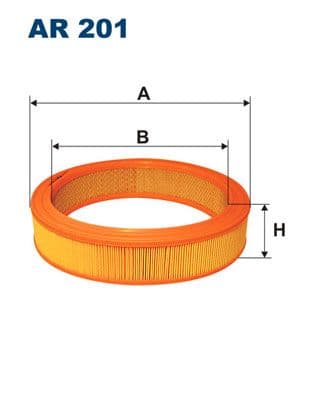 Gaisa filtrs FILTRON AR 201 1