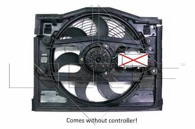 Ventilators, Motora dzesēšanas sistēma NRF 47027 1