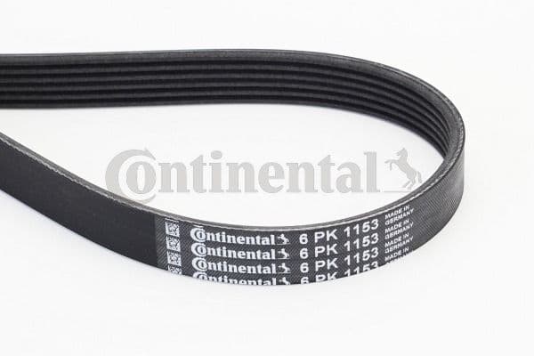 Ķīļrievu siksna CONTINENTAL CTAM 6PK1153 1