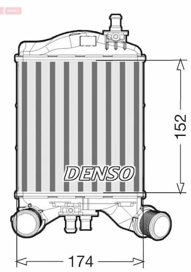 Starpdzesētājs DENSO DIT09111 1