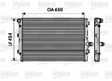 Radiators, Motora dzesēšanas sistēma VALEO 734333 1