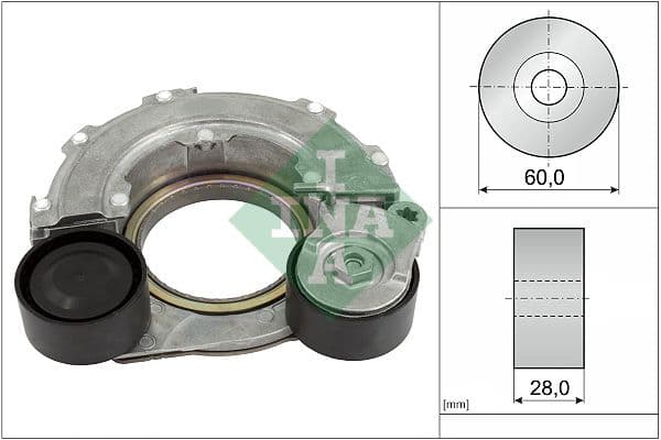 Siksnas spriegotājs, Ķīļsiksna Schaeffler INA 534 0796 10 1