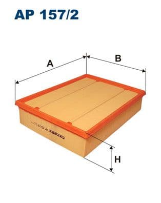 Gaisa filtrs FILTRON AP 157/2 1