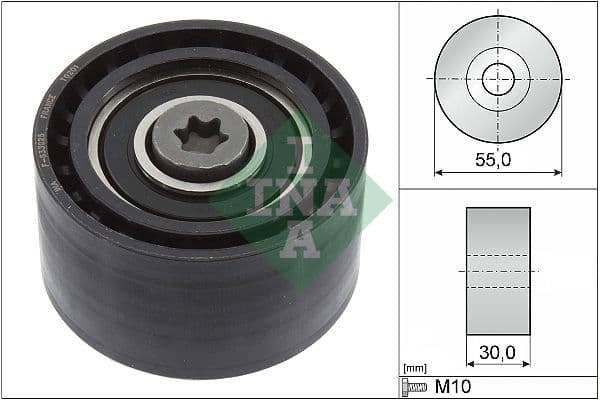 Parazīt-/Vadrullītis, Zobsiksna Schaeffler INA 532 0874 10 1