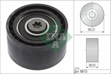 Parazīt-/Vadrullītis, Zobsiksna Schaeffler INA 532 0874 10 1