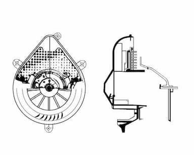 Salona ventilators MAHLE AB 72 000P 2