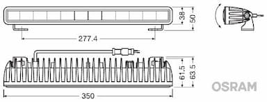 Tālās gaismas lukturis ams-OSRAM LEDDL106-SP 4