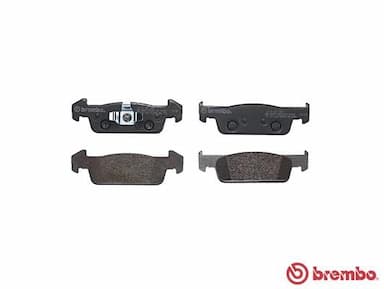 Bremžu uzliku kompl., Disku bremzes BREMBO P 68 060 2