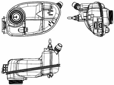 Kompensācijas tvertne, Dzesēšanas šķidrums MAHLE CRT 65 000S 1