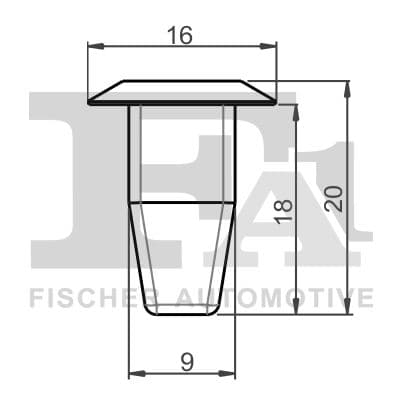 Moldings/aizsarguzlika FA1 11-60012.5 1