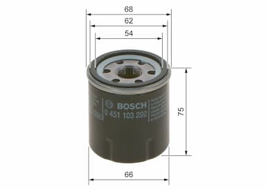 Eļļas filtrs BOSCH 0 451 103 292 5