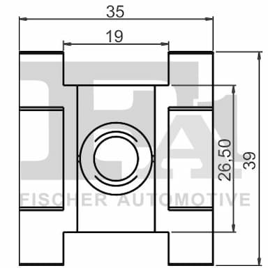 Moldings/aizsarguzlika FA1 11-40126.10 2