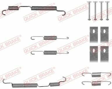 Piederumu komplekts, Bremžu loki QUICK BRAKE 105-0050 1