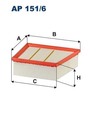 Gaisa filtrs FILTRON AP 151/6 1