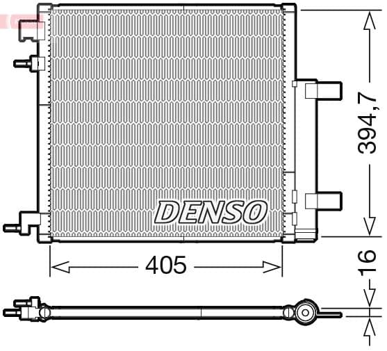 Kondensators, Gaisa kond. sistēma DENSO DCN15006 1