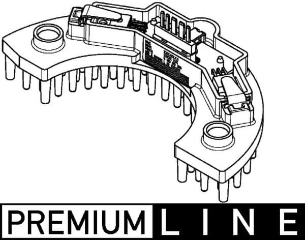 Regulators, Salona ventilators MAHLE ABR 58 000P 1