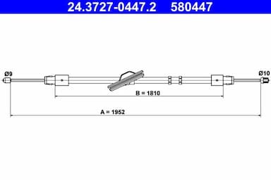 Trose, Stāvbremžu sistēma ATE 24.3727-0447.2 1