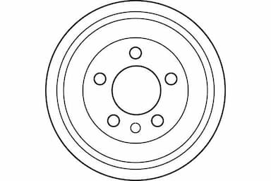 Bremžu trumulis TRW DB4299 2