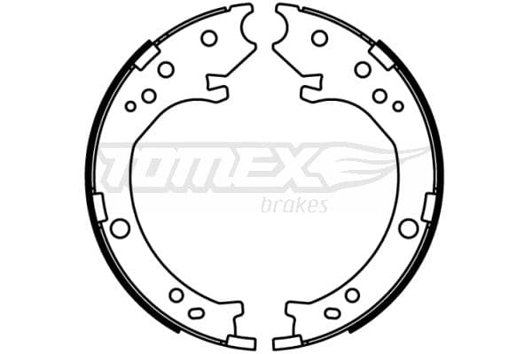 Bremžu loku komplekts TOMEX Brakes TX 22-51 1