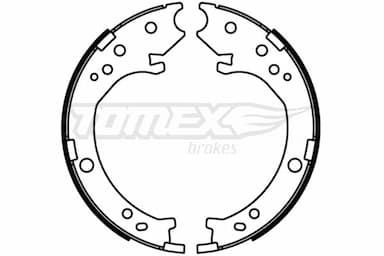 Bremžu loku komplekts TOMEX Brakes TX 22-51 1