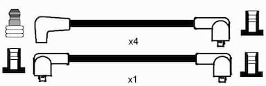 Augstsprieguma vadu komplekts NGK 0543 2
