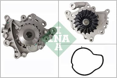 Ūdens sūknis, dzinēja dzesēšana Schaeffler INA 538 0882 10 1